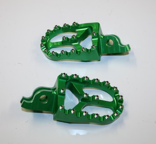 Reposes pieds vert moto - pieds,