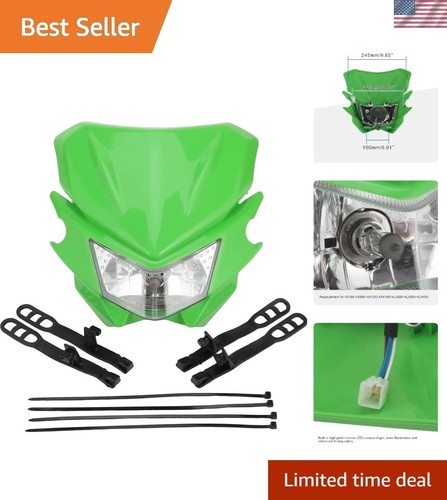 Faro dirt bike - dirt, testa