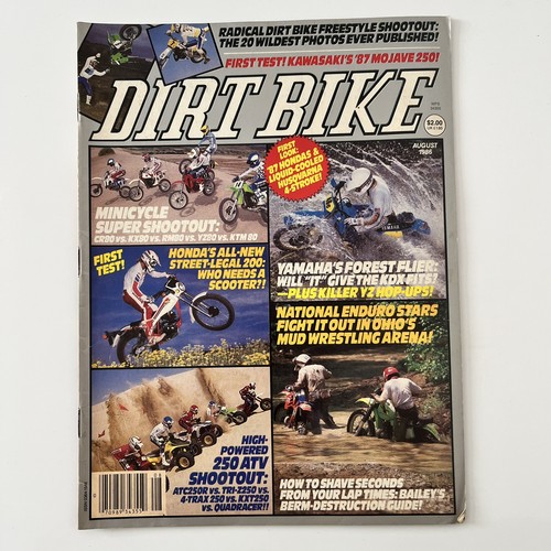 Dirt bike magazine - dirt, 1986