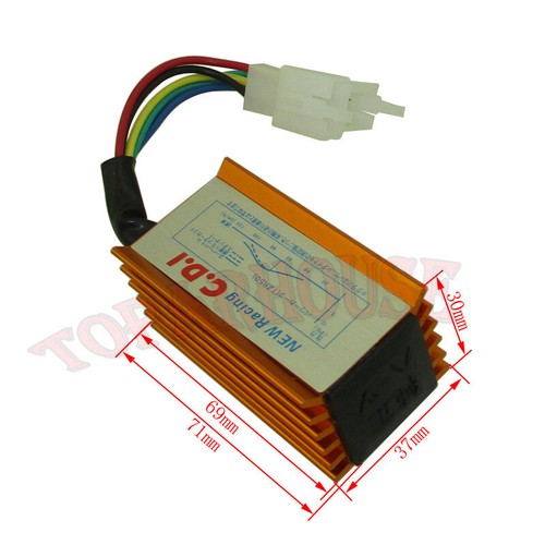 Scatola accensione pin ac - scatola, 6